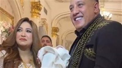 ملاحظة غريبة في سبوع ابنة حمو بيكا.. لن تصدق ماهي؟
