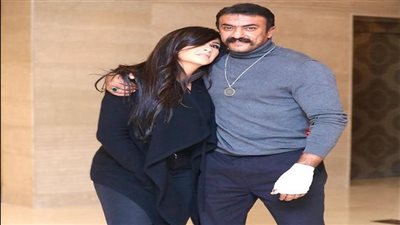 أول ظهور لـ أحمد العوضي بعد انفصاله عن ياسمين عبد العزيز