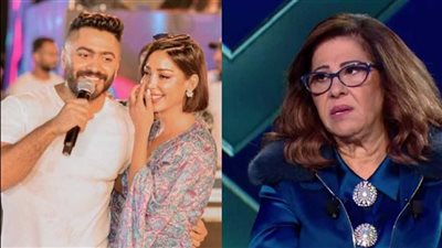 ليلى عبد اللطيف تفجر مفاجأة لـ تامر حسني
