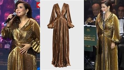 سعر فستان شيرين يصدم الجميع.. رقم خرافي