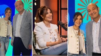 ملابس نانسي عجرم مع عمرو أديب تثير الجدل.. ما السبب؟