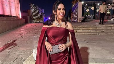 ملحوظة مختلفة في إطلالة إيمي سمير غانم الأخيرة، خلال حضورها حفل زفاف جميلة عوض 
