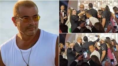هجوم حاد من مغنٍ شهير على عمرو دياب بعد صفعه معجبًا في حفل زفاف